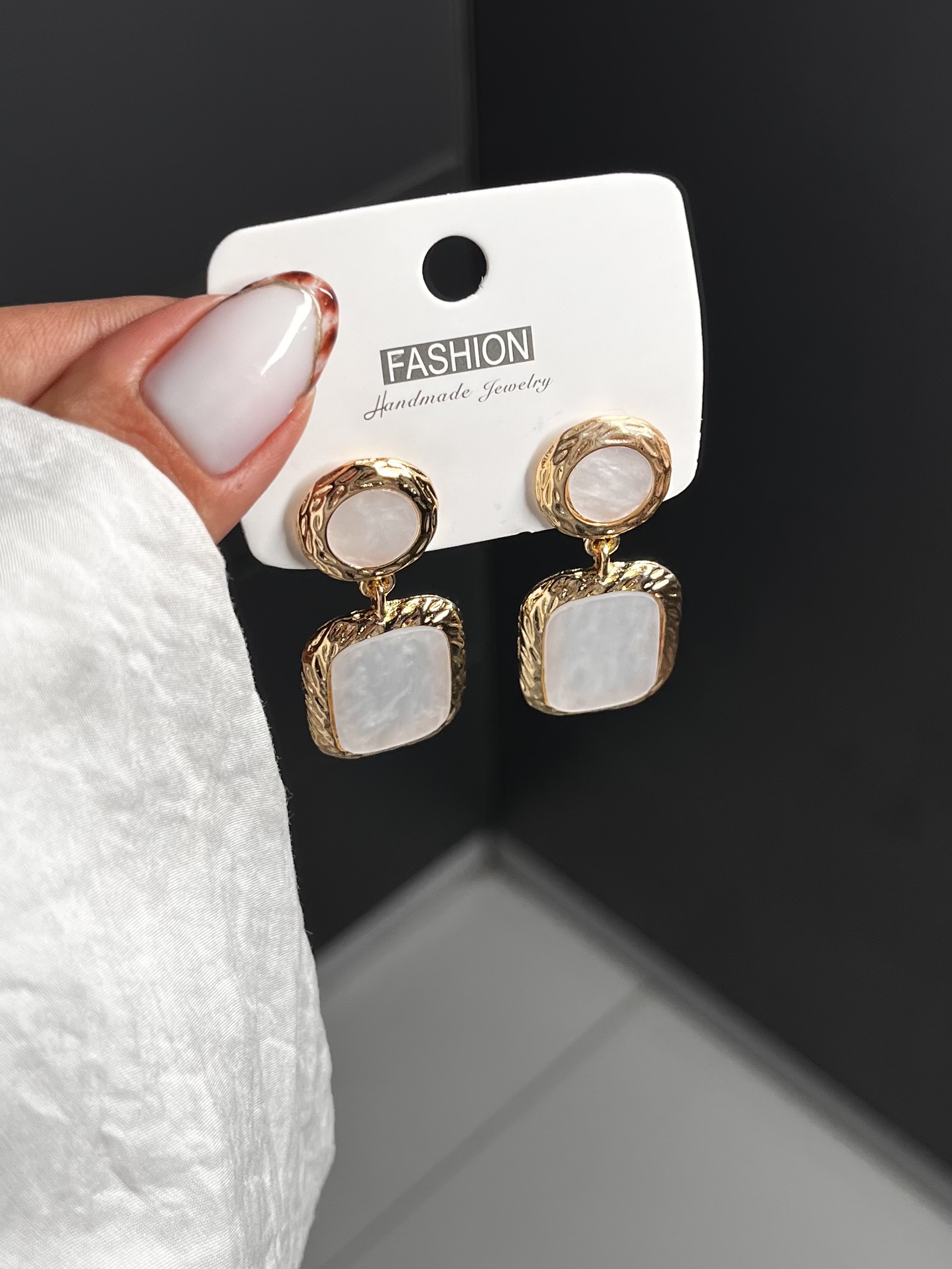 IMG_1455 گوشواره میناکاری فشن کد 32